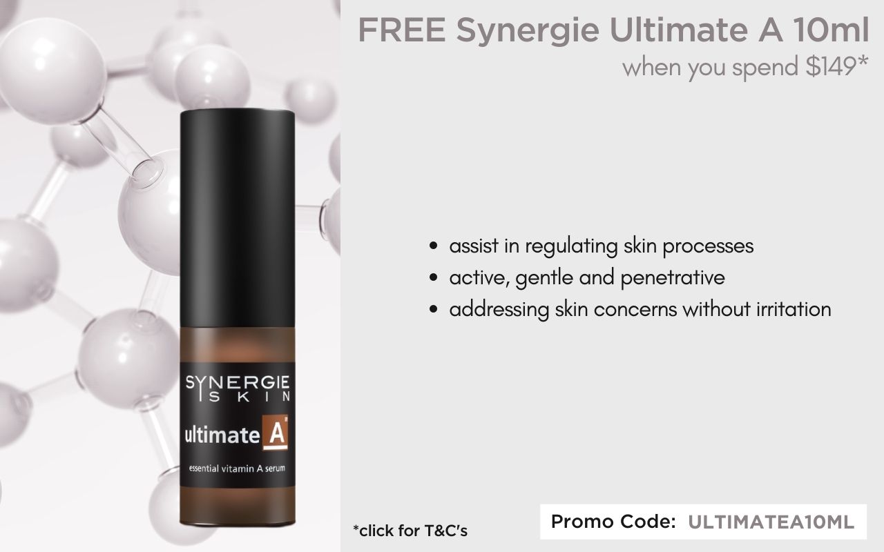 Free Synergie Ultimate A 10ml when you spend $149