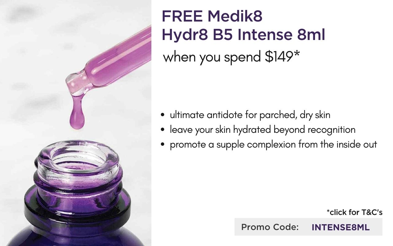 FREE Medik8 Hydr8 B5 Intense 8ml when you spend $149 