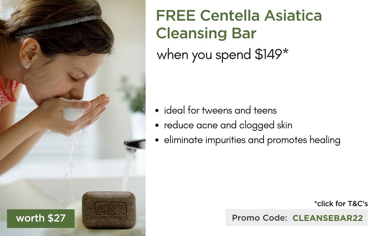 FREE Centella Asiatica Cleansing Bar worth $27 when you spend $149