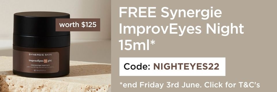 FREE Synergie ImprovEyes Night 15ml when you spend $349 on Synergie