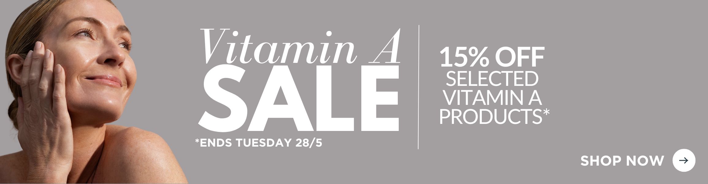 15% Off Selected Vitamin A Products